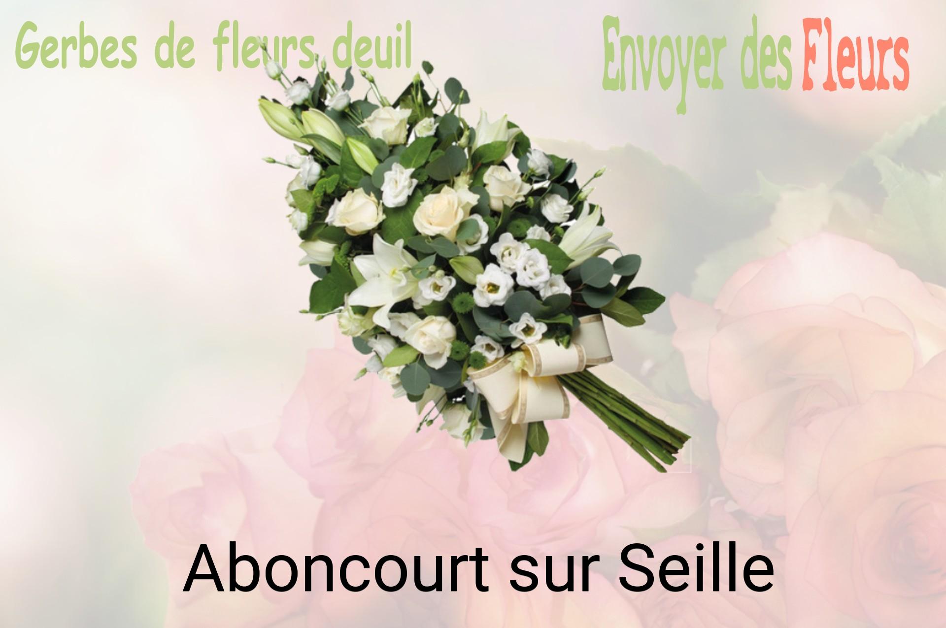 Gerbe de fleurs de deuil livrée à Aboncourt-sur-Seille